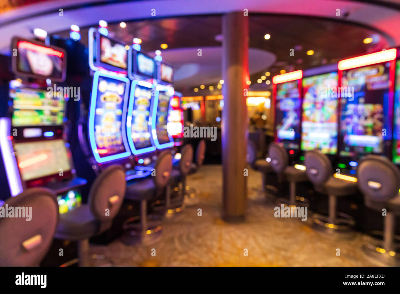 Blurry city vegas lights hi-res stock photography and images - Alamy