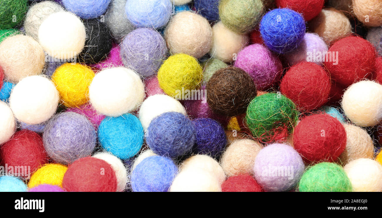 felted wool balls for sale
