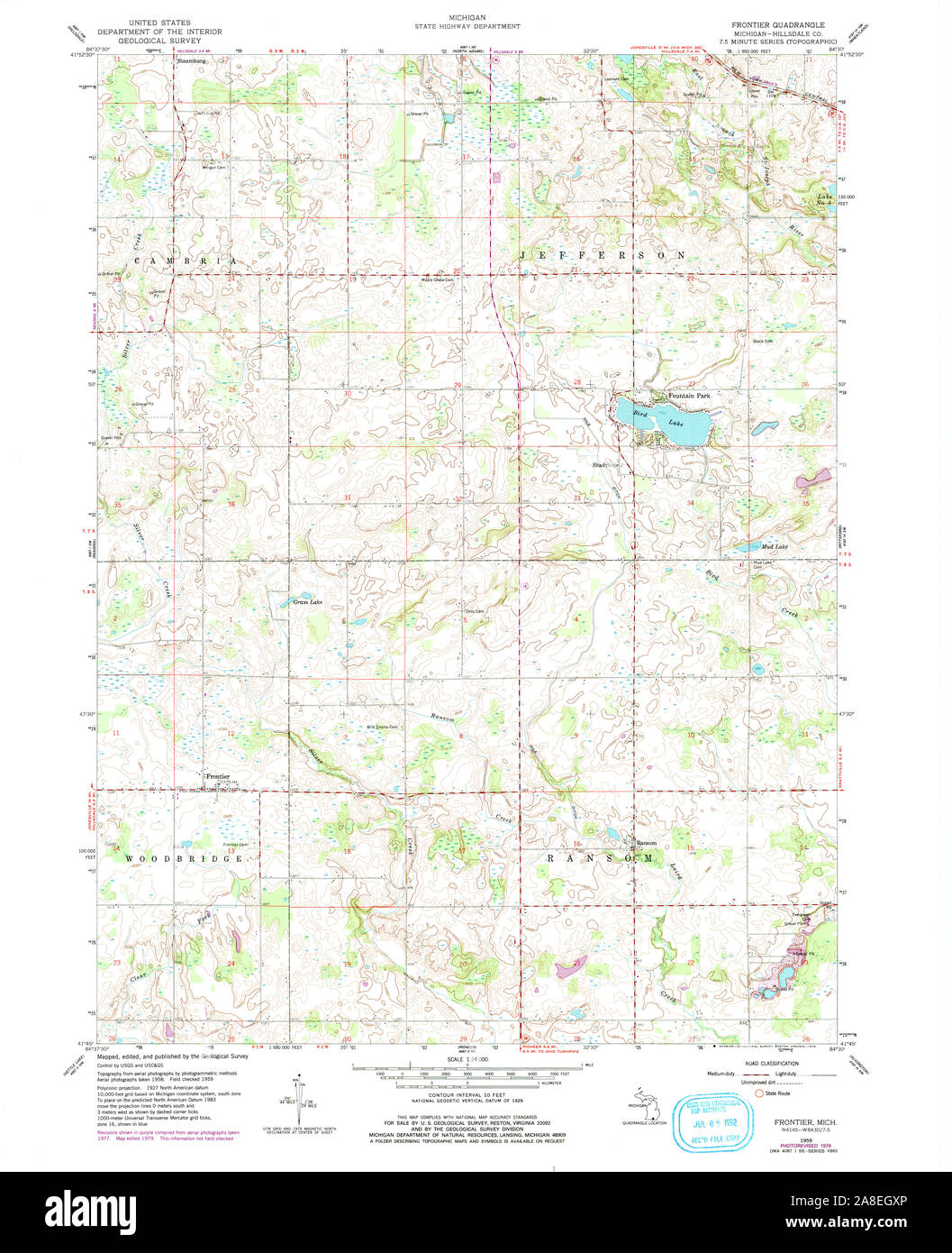 Frontier mapping hi-res stock photography and images - Alamy