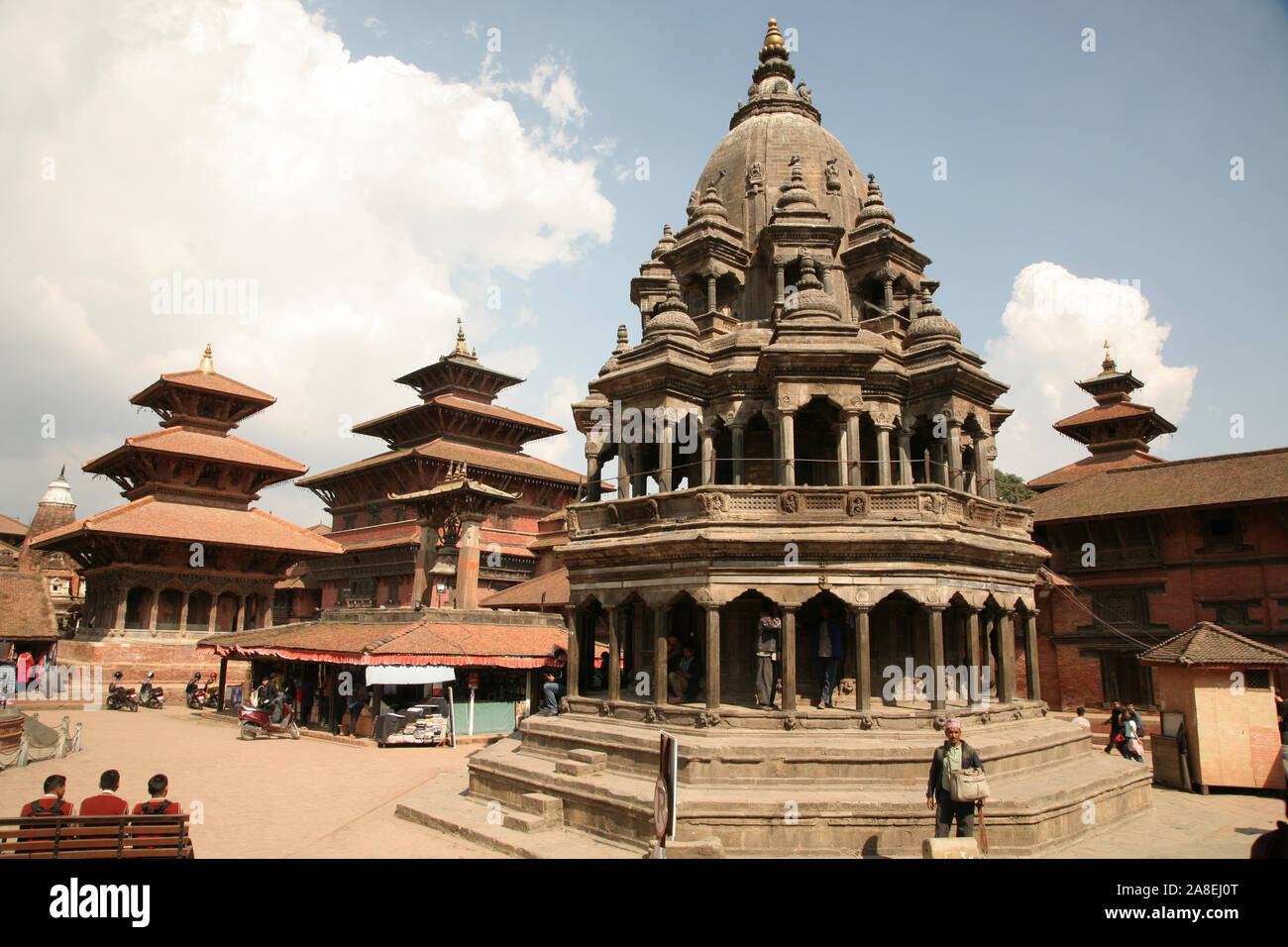 Patan Durbar Square, Kathmandu Valley, Nepal Stock Photo