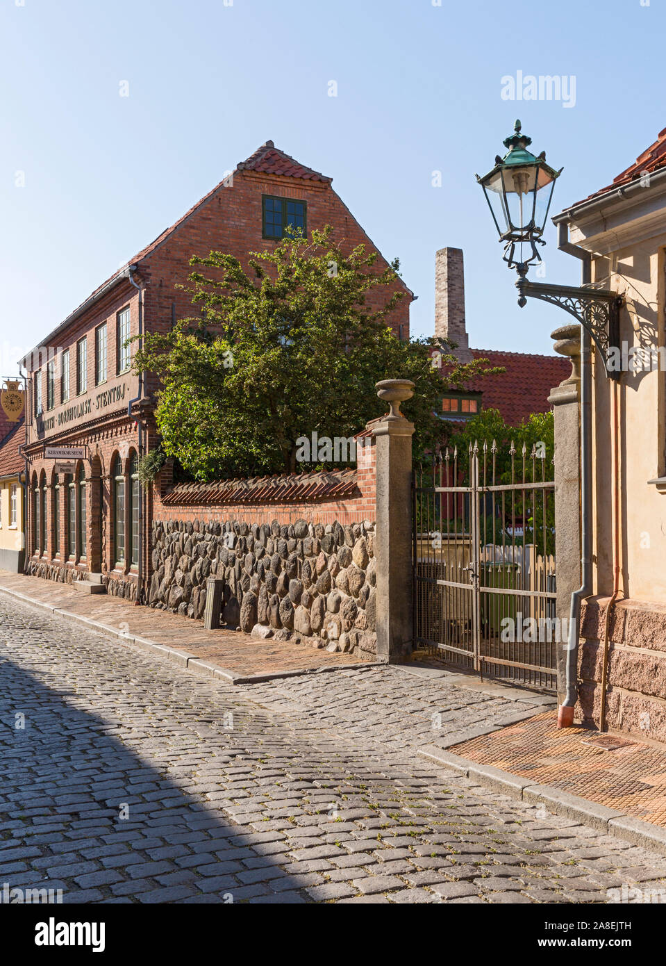 Rønne; Bornholm, Keramikmuseum, Hjorths Fabrik Stock Photo Alamy