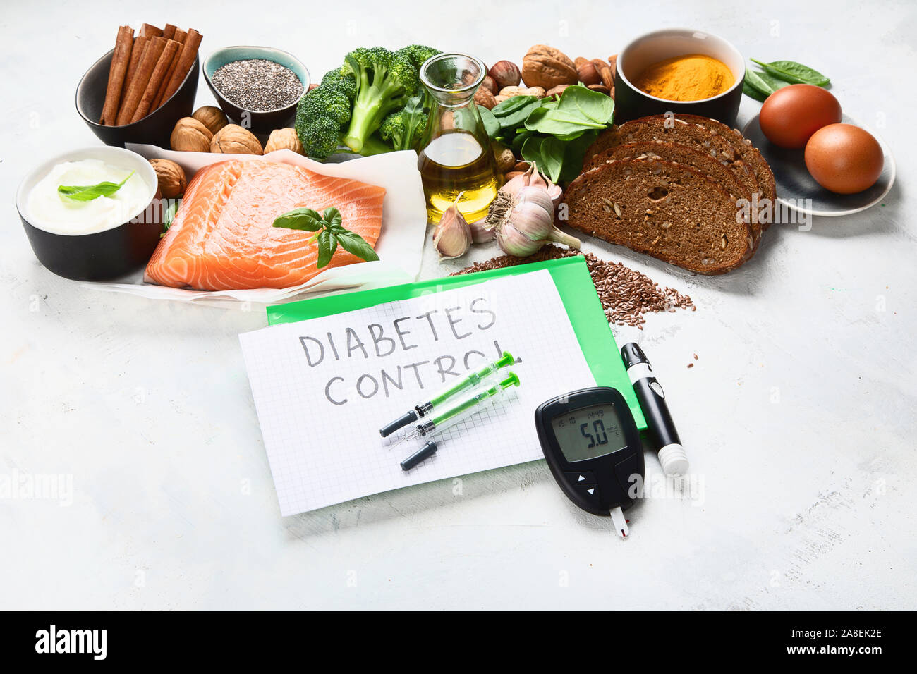 Healthy foods for Diabetes diet. Cholesterol diet, food high in