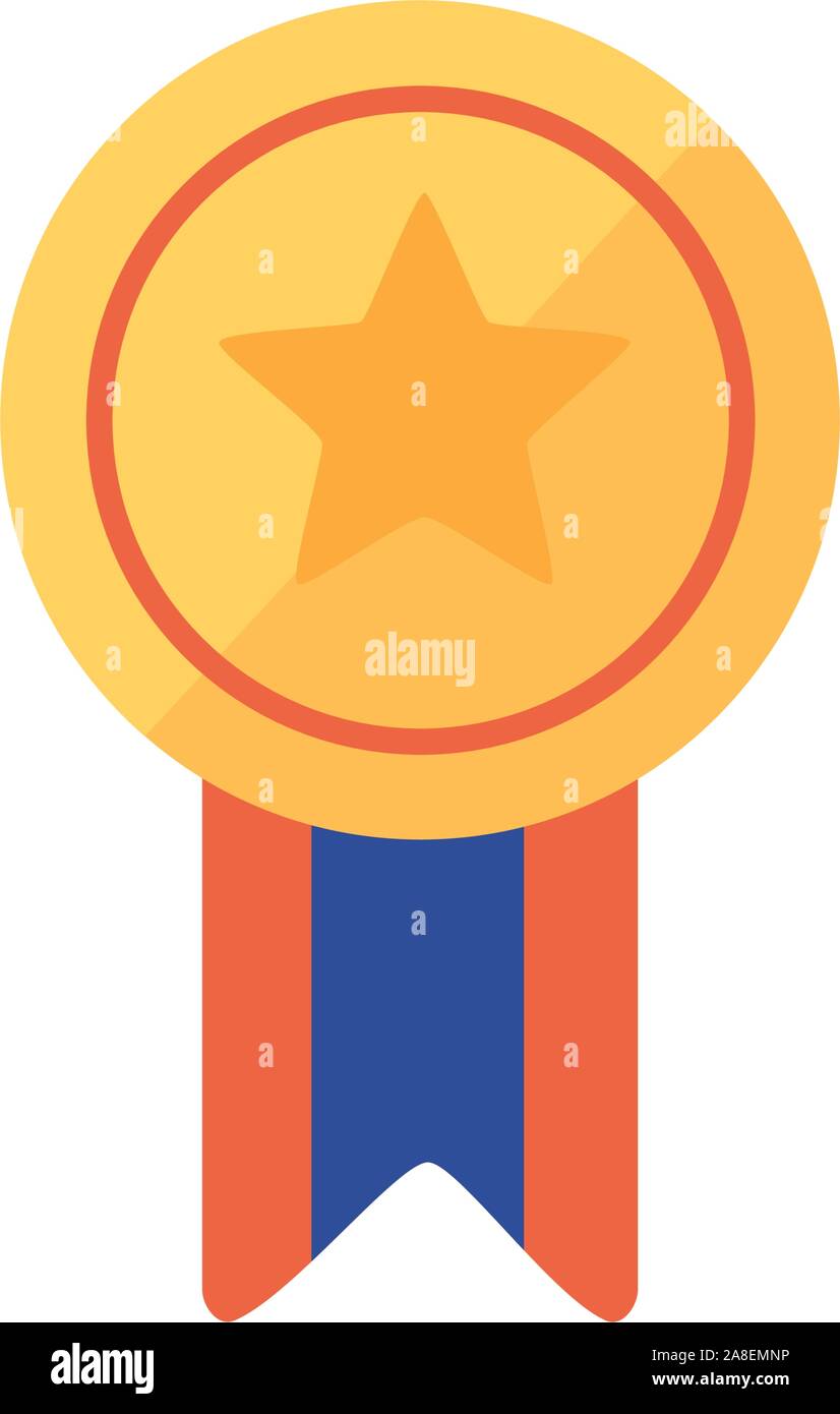 Isolated gold medal icon vector design Stock Vector Image & Art - Alamy