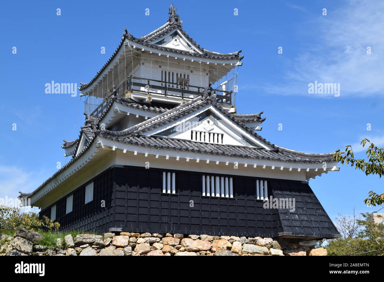 Hamamatsu Castle in the Shizuoka Prefecture in Japan Stock Photo