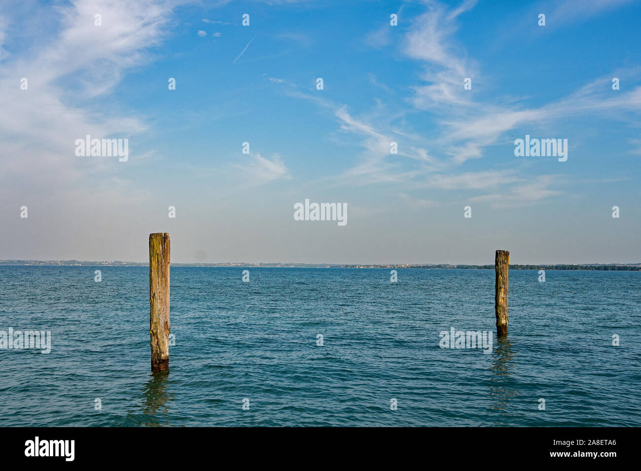 Lake Garda View Stock Photo - Alamy