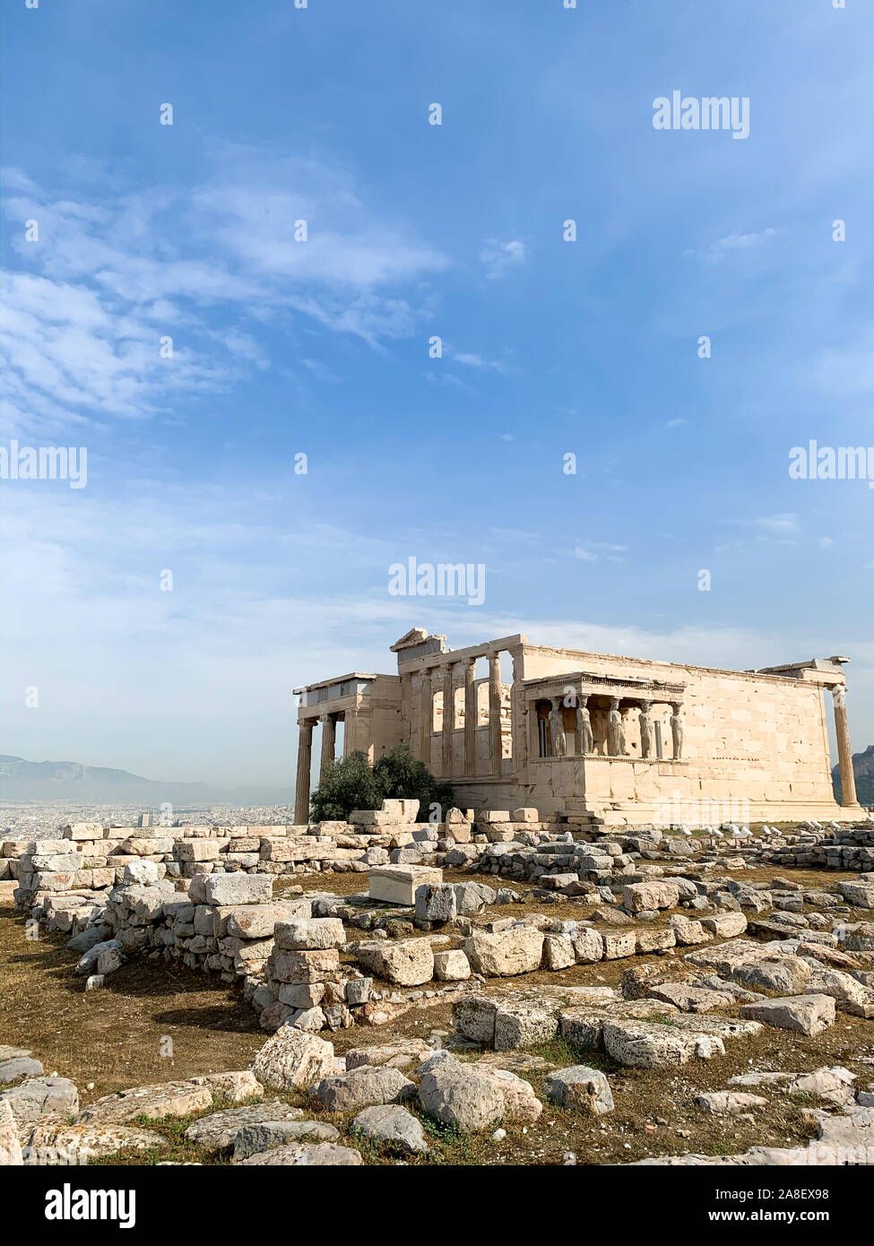 Acropolis of Athens, Athens, Greece - 10 October 2019: Acropolis of ...