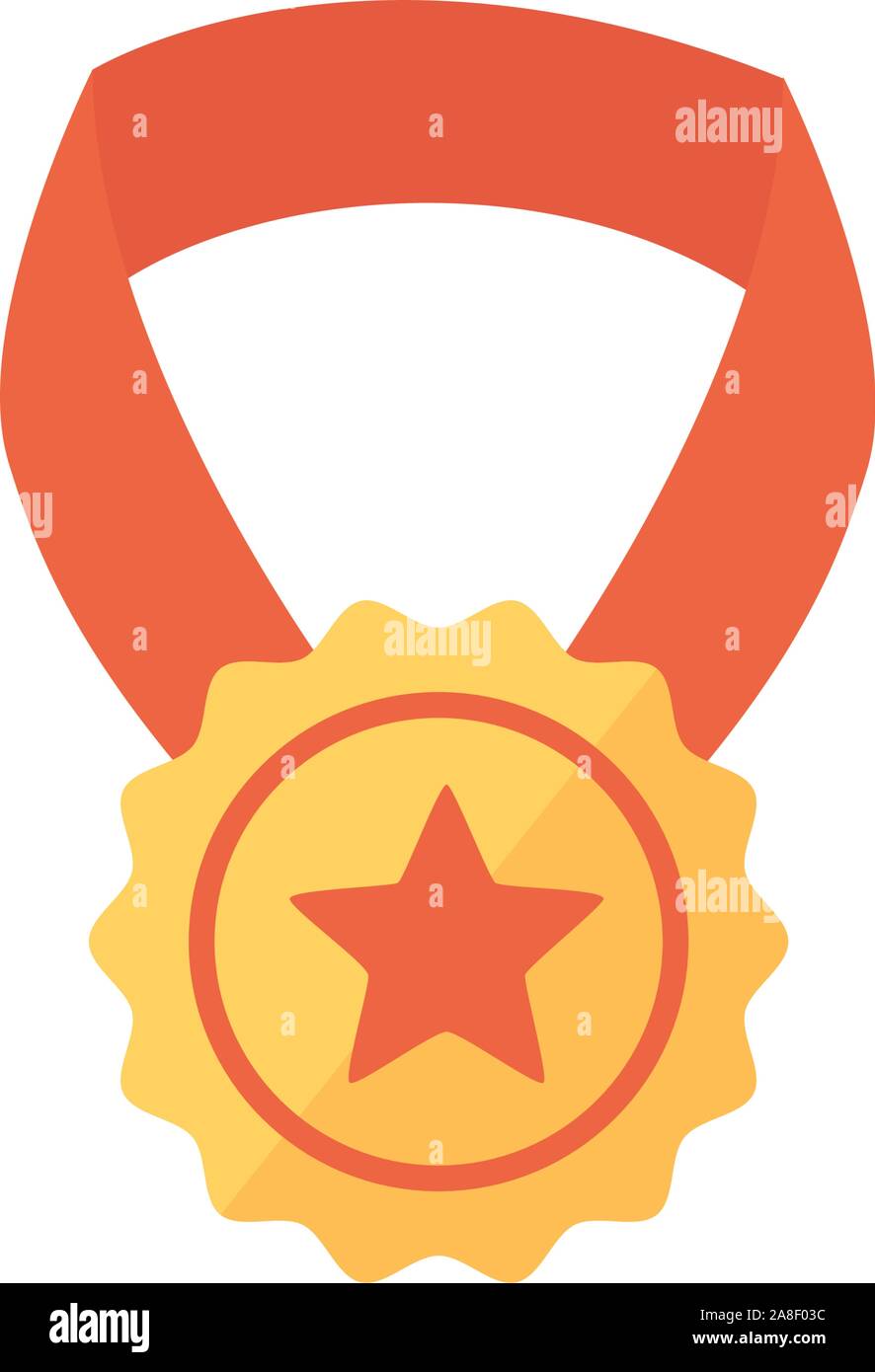 Isolated gold medal icon vector design Stock Vector Image & Art - Alamy