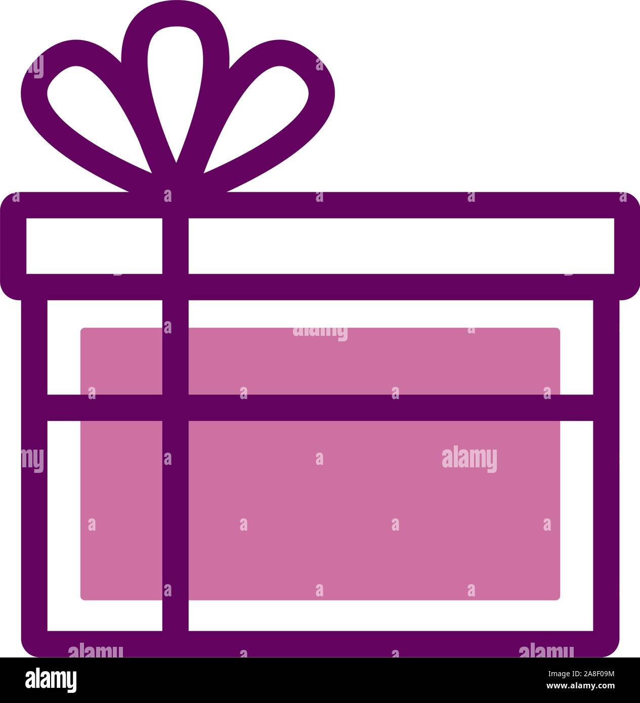 Isolated gift icon fill vector design Stock Vector Image & Art - Alamy