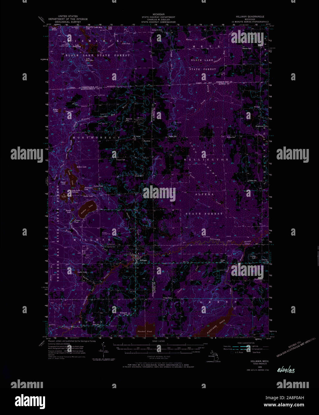 Hillman michigan hires stock photography and images Alamy
