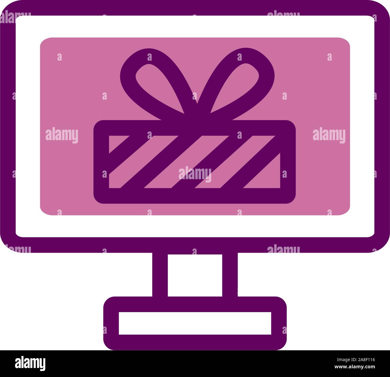 Isolated gift icon fill vector design Stock Vector Image & Art - Alamy