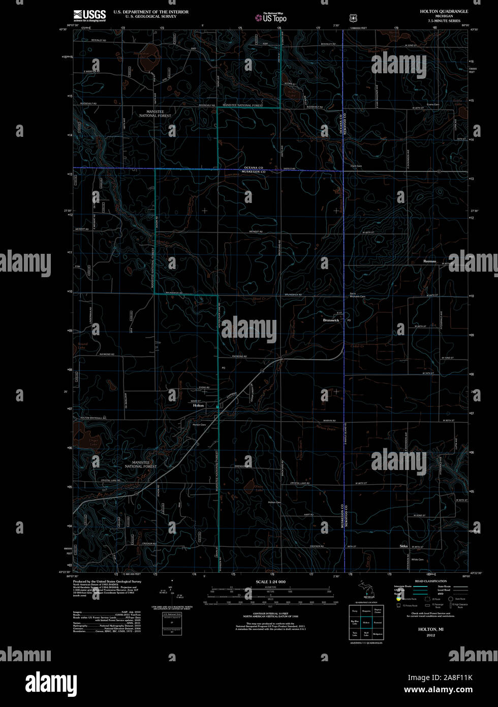 Map of holton hires stock photography and images Alamy