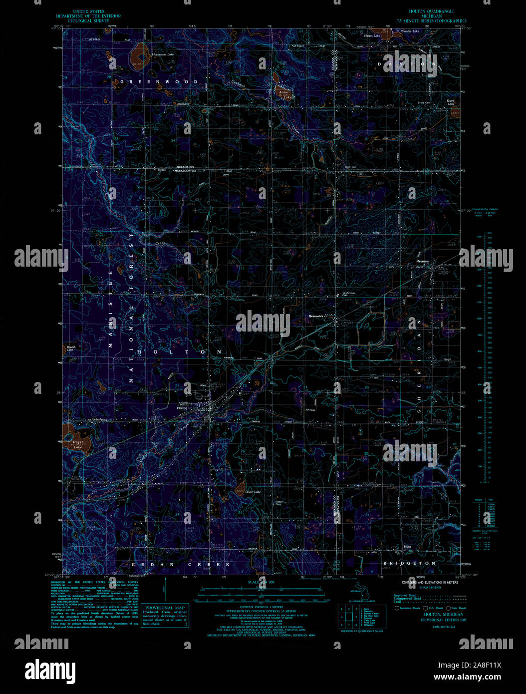 Holton map hires stock photography and images Alamy