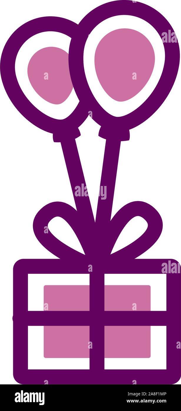 Isolated gift icon fill vector design Stock Vector Image & Art - Alamy