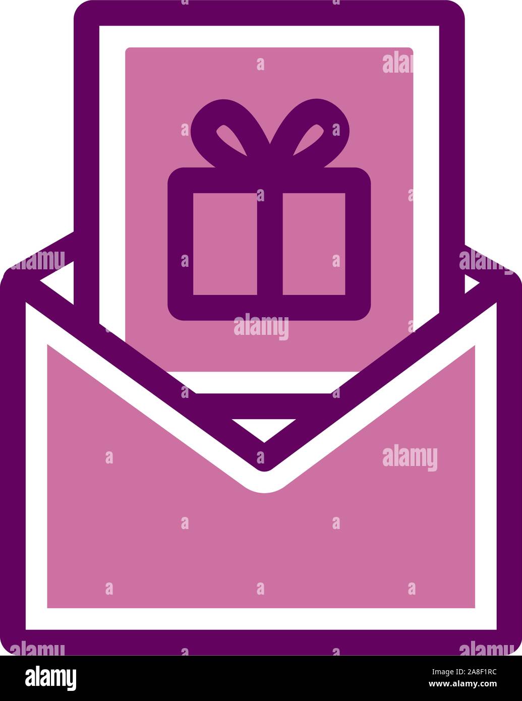 Isolated gift icon fill vector design Stock Vector Image & Art - Alamy