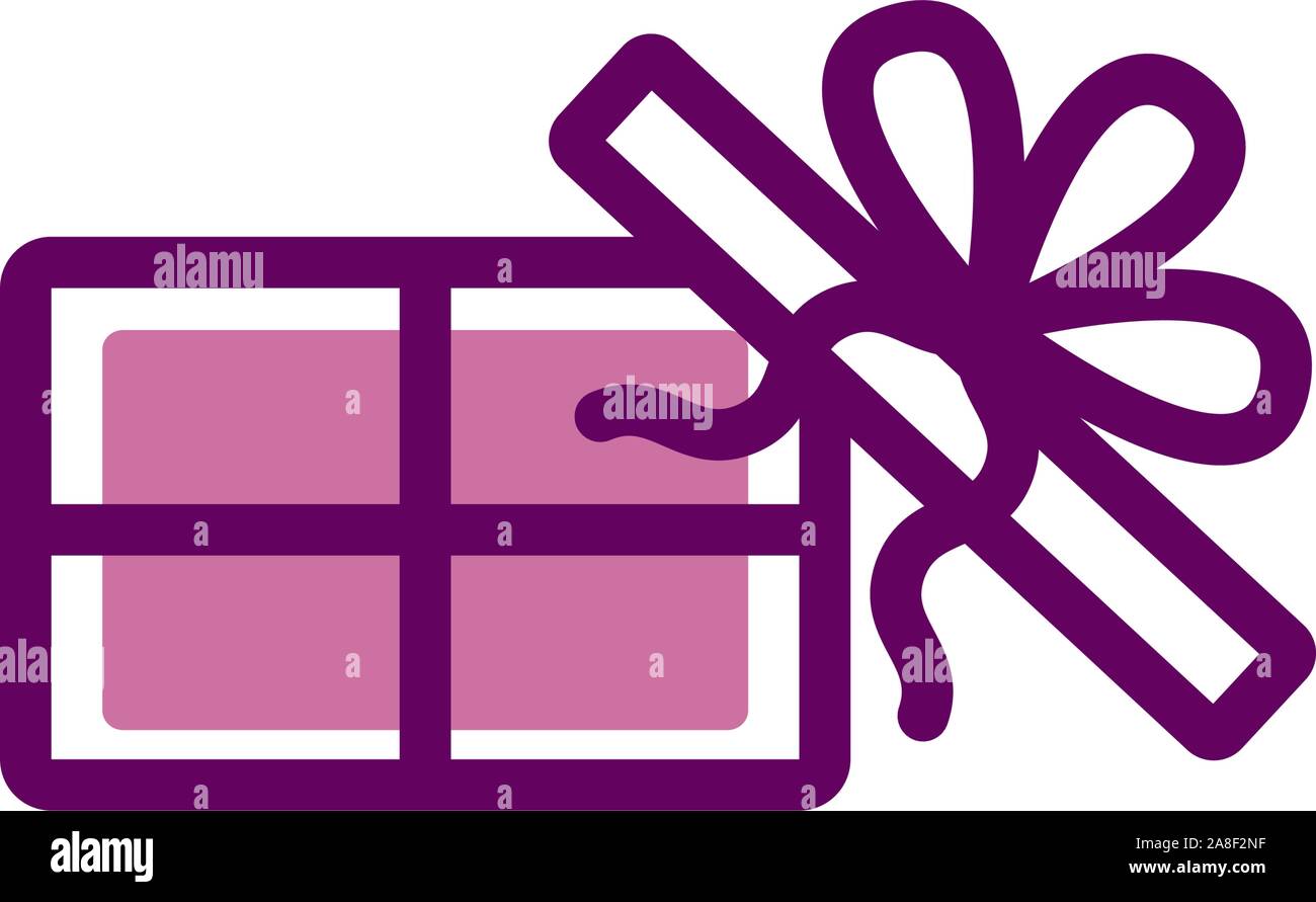 Isolated gift icon fill vector design Stock Vector Image & Art - Alamy