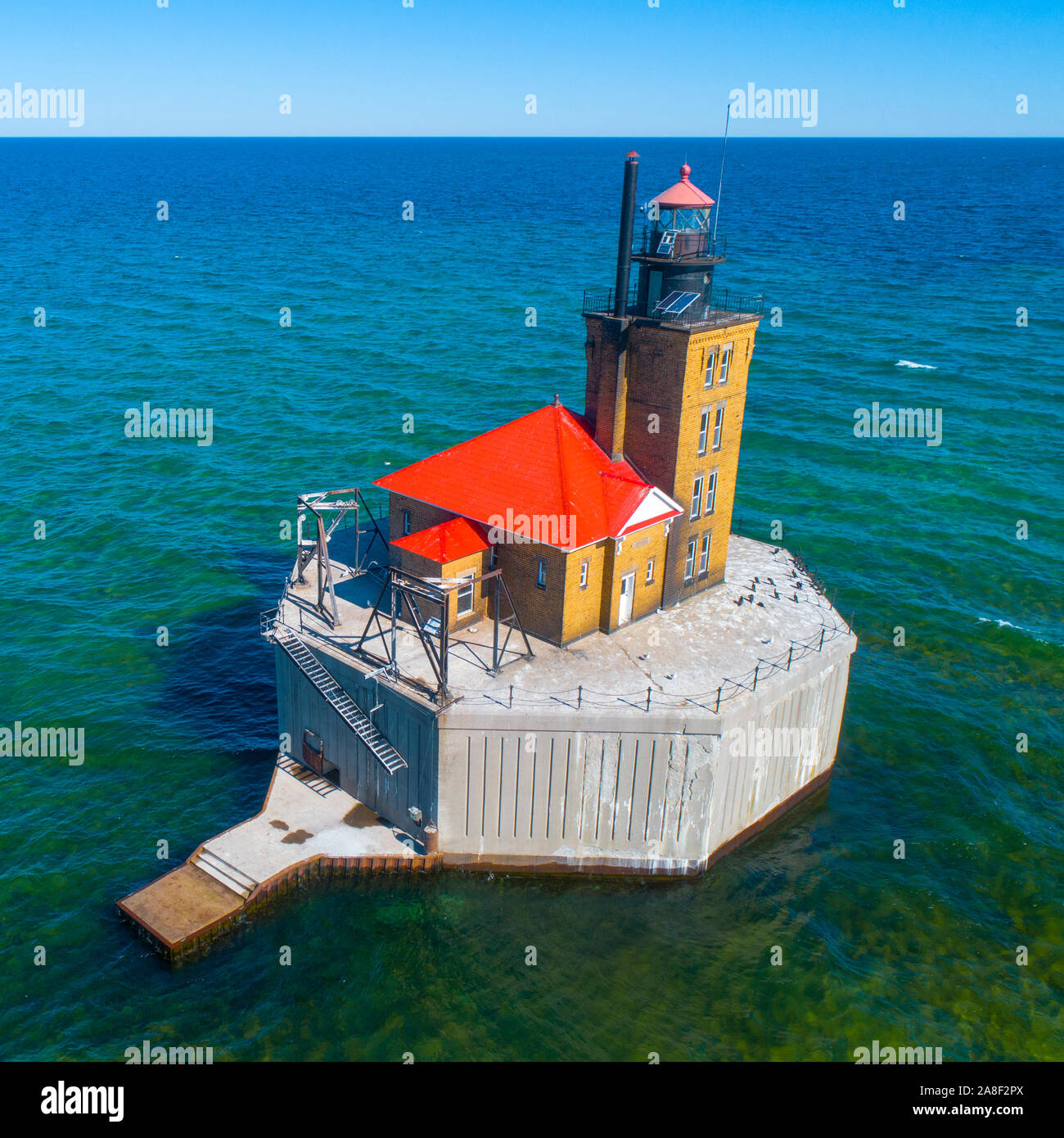 Port Austin Lighthouse is a lighthouse off the shore of Lake Huron