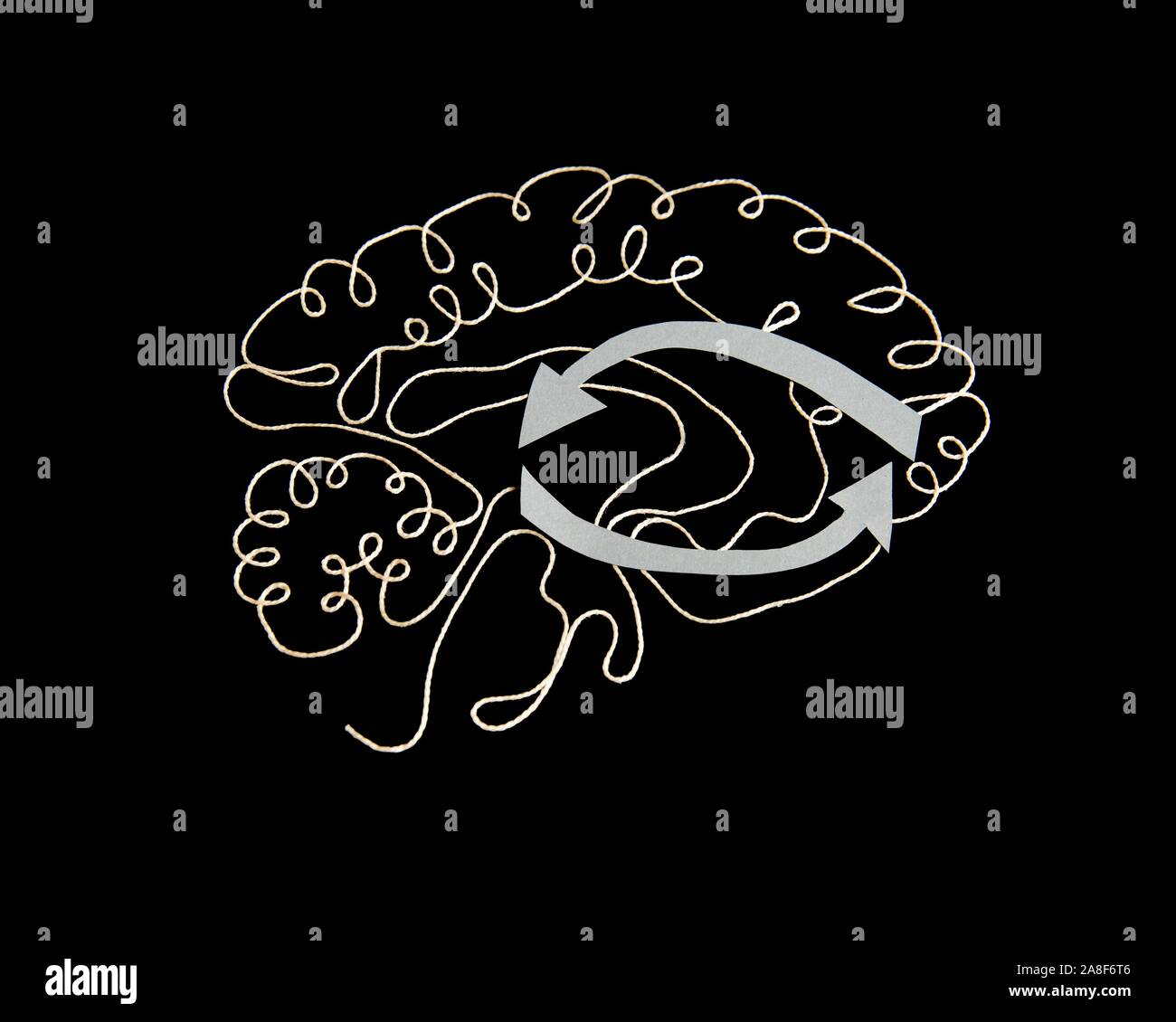 Brain circuit loop hi-res stock photography and images - Alamy