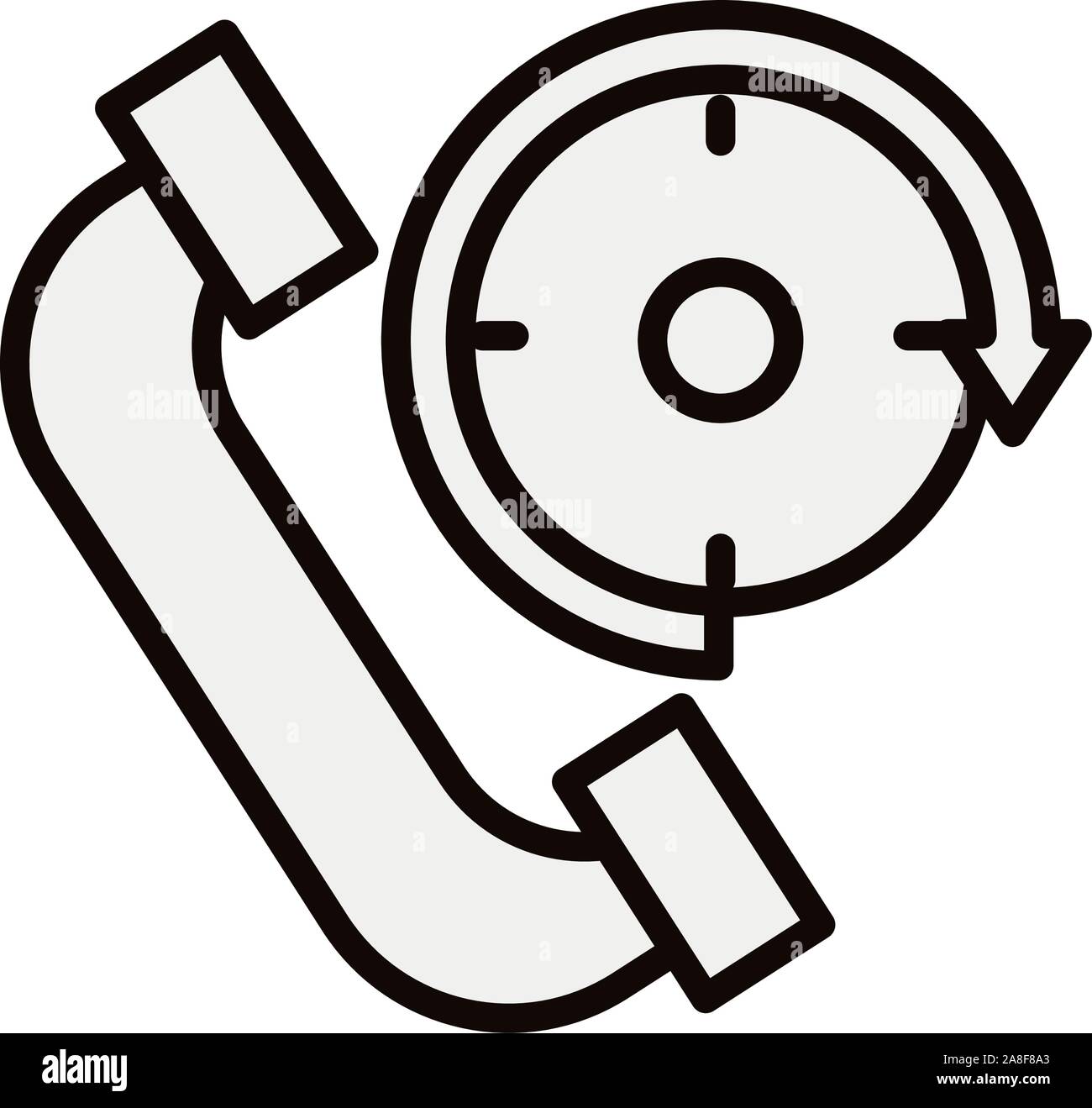 Isolated vintage phone icon vector design Stock Vector Image & Art - Alamy