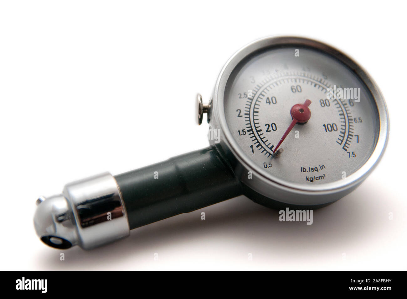 Tire pressure gauge hires stock photography and images Alamy