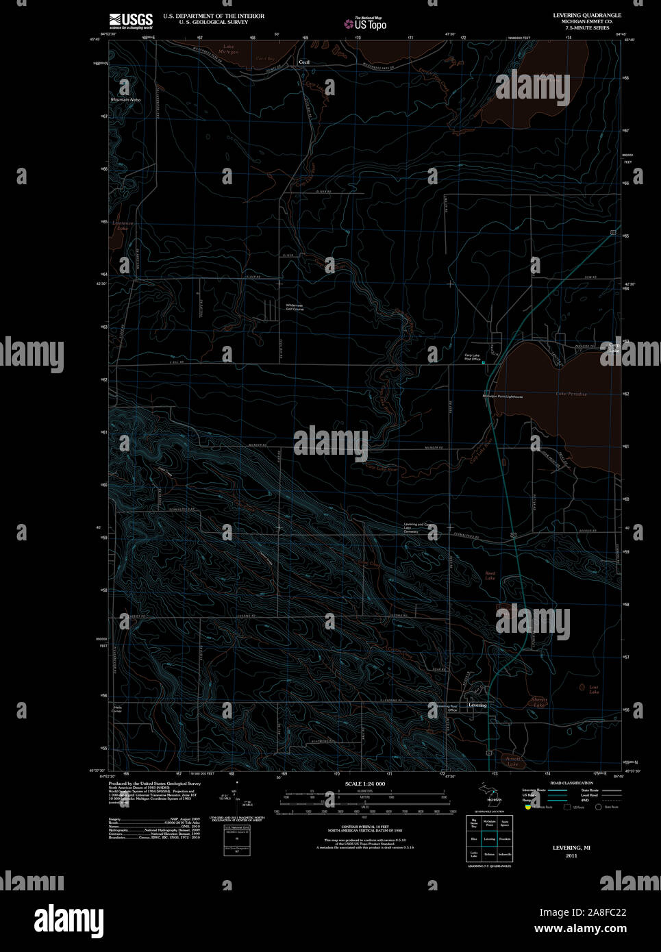 Map of levering hires stock photography and images Alamy