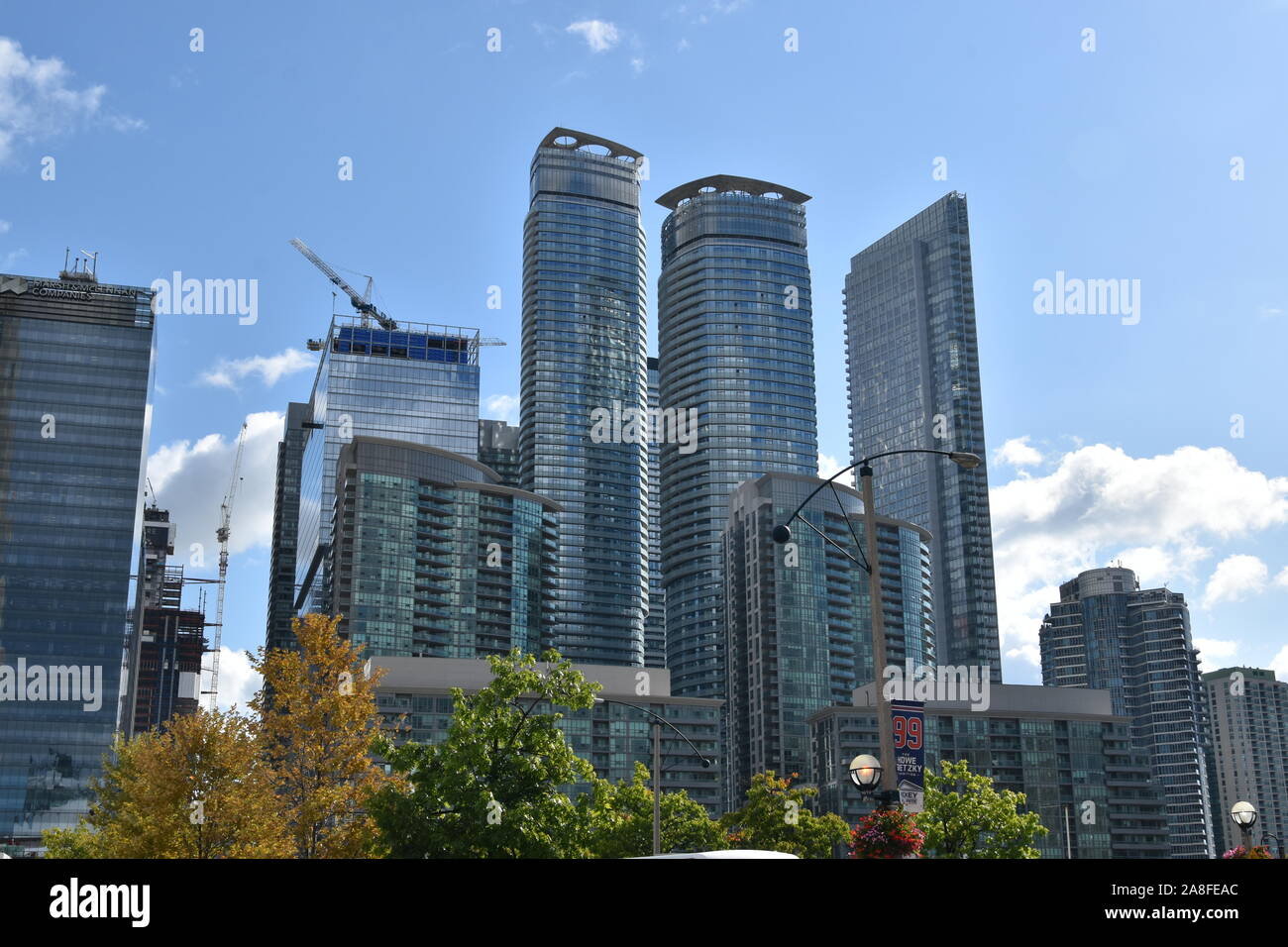 View of the Toronto skyline, Toronto, Ontario, Canada Stock Photo - Alamy