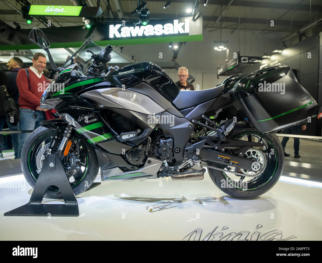 SSK フロントアクスルスライダー カラー:グリーン KAWASAKI