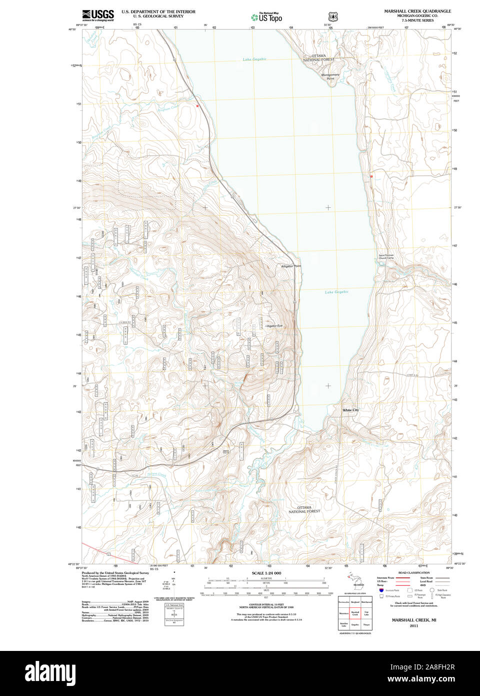 Map of marshall michigan hires stock photography and images Alamy