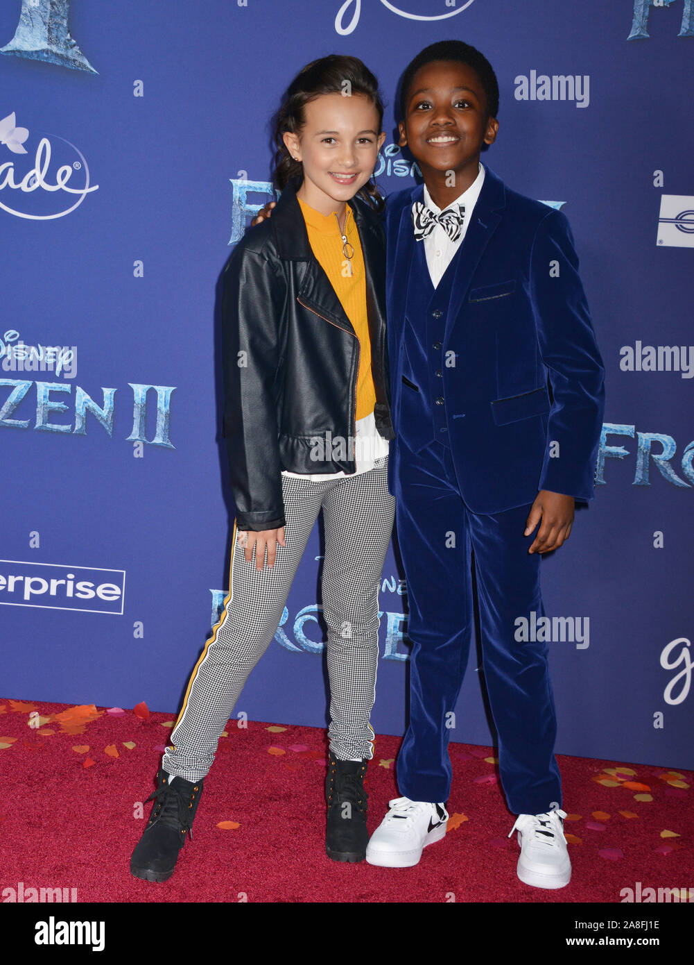Los Angeles, USA. 08th Nov, 2019. Kaylin Hayman, Ramon Reed attends the