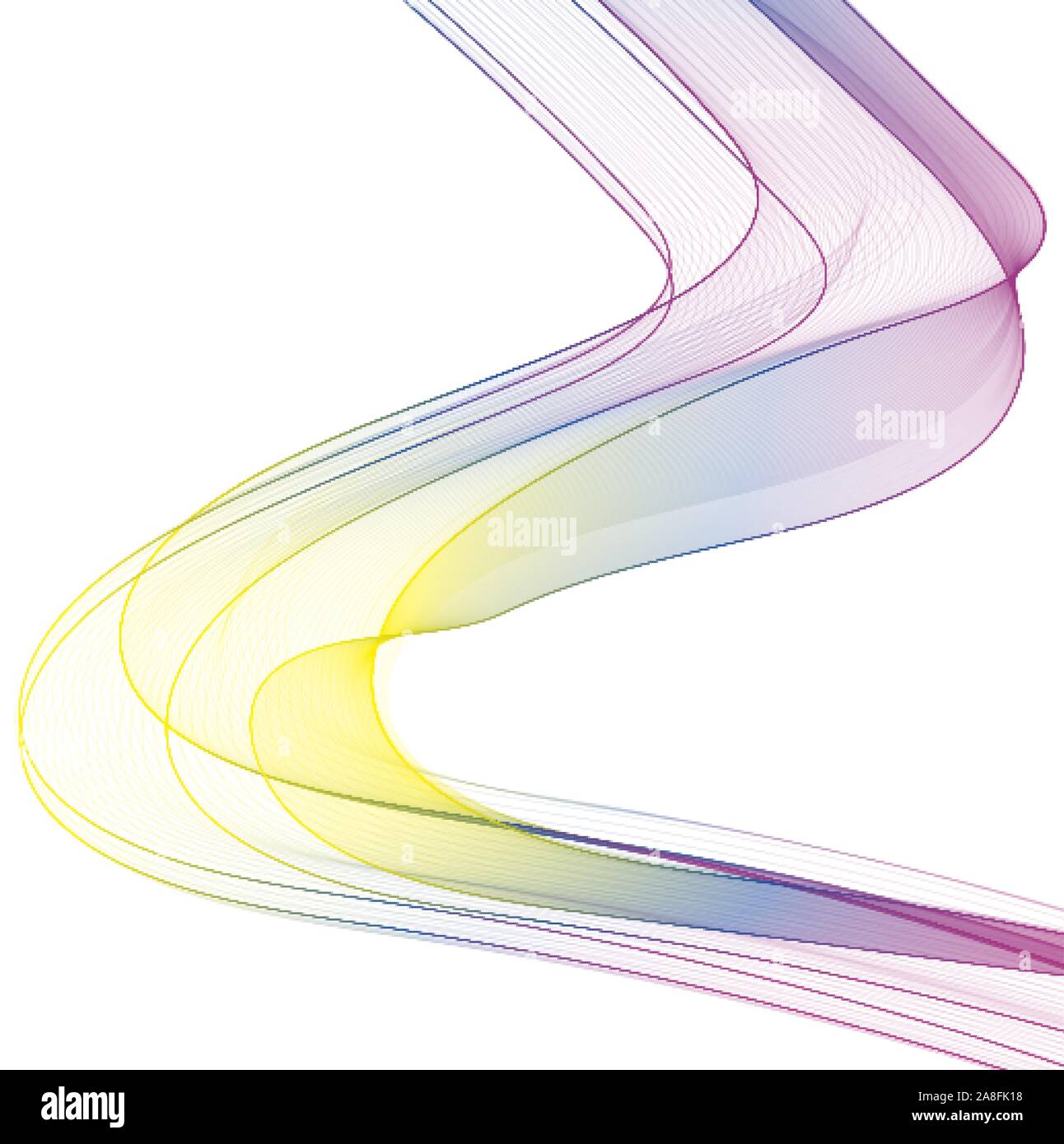 Abstract transparent green wave vector background Stock Vector Image ...