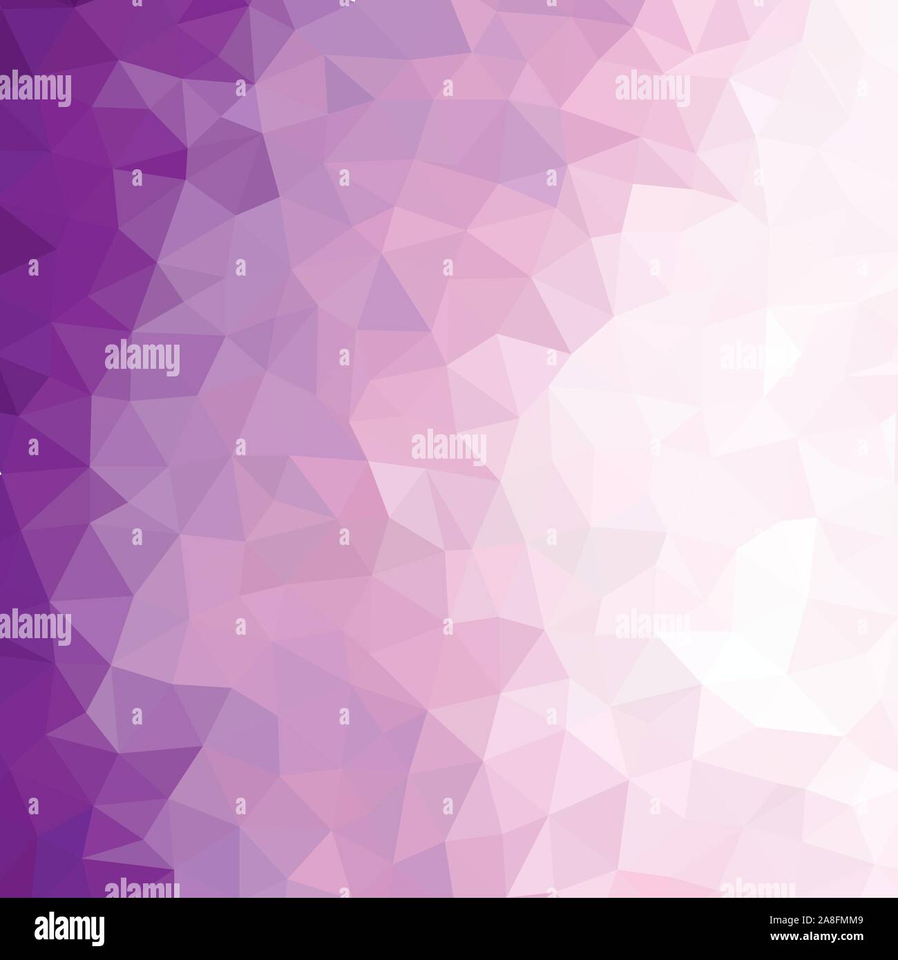 Abstract purple triangular background. polygonal style Stock Vector