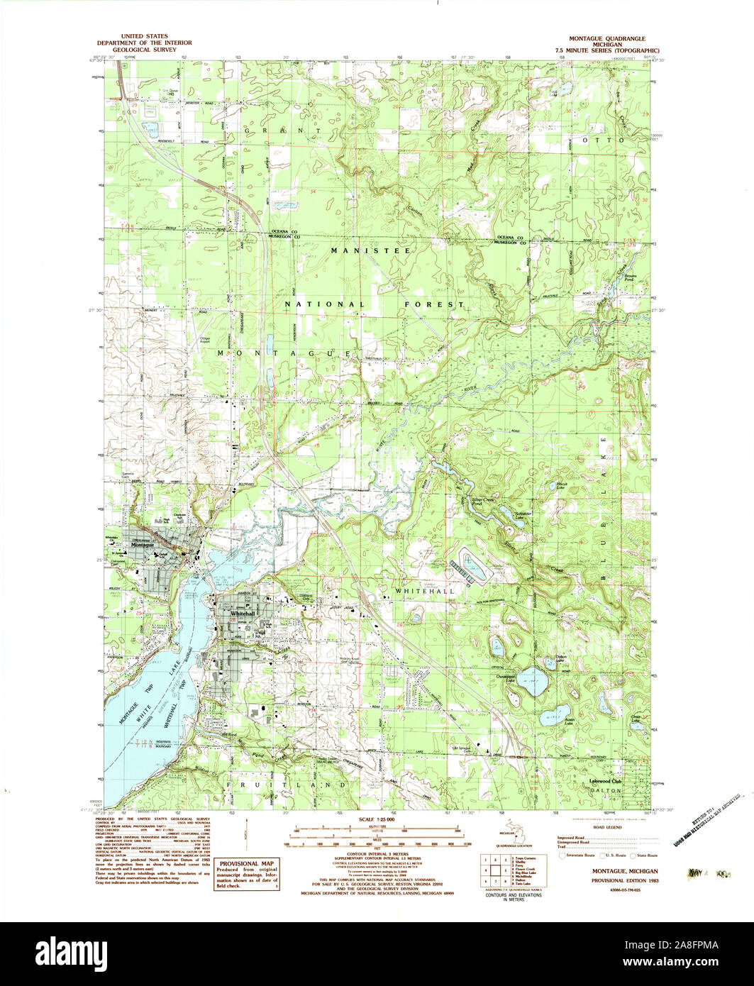 Map of montague hires stock photography and images Alamy