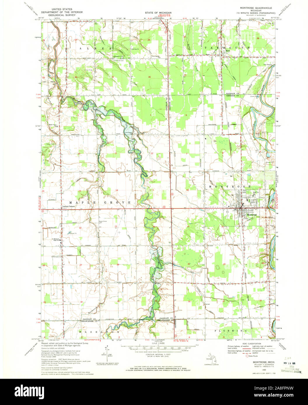 Montrose map hires stock photography and images Alamy