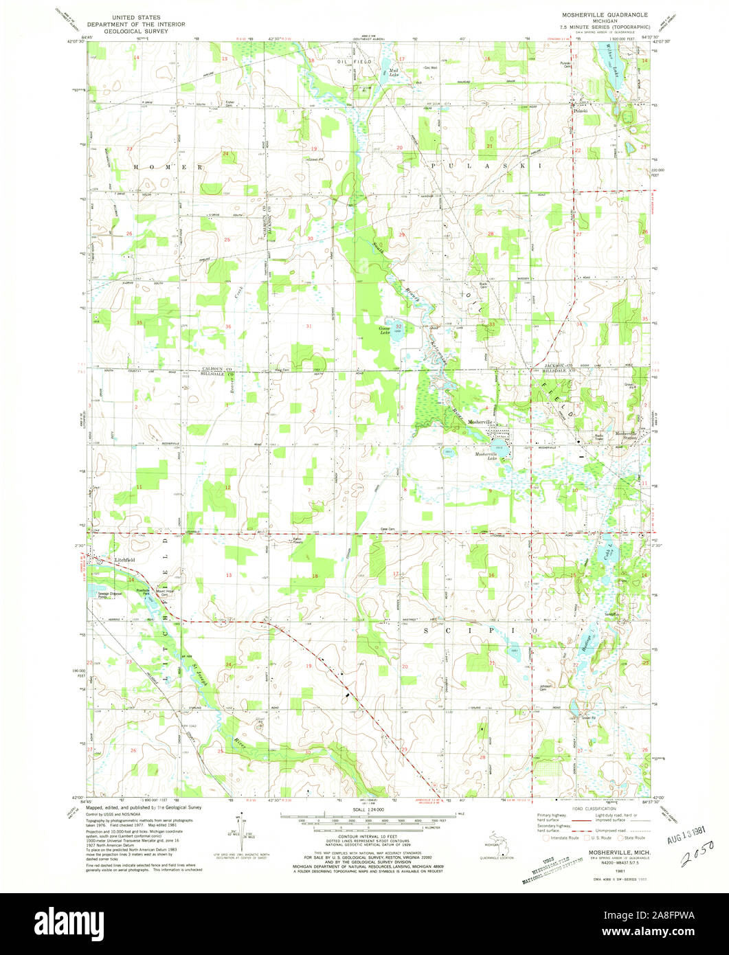 Mosherville map hires stock photography and images Alamy