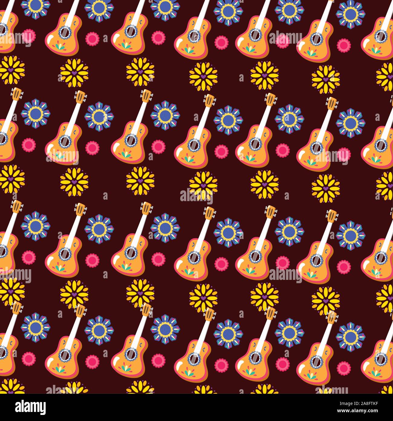 Mexican guitars vector design Stock Vector Image & Art - Alamy