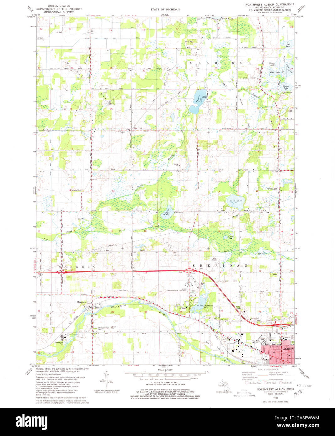 Map of albion Cut Out Stock Images & Pictures Alamy