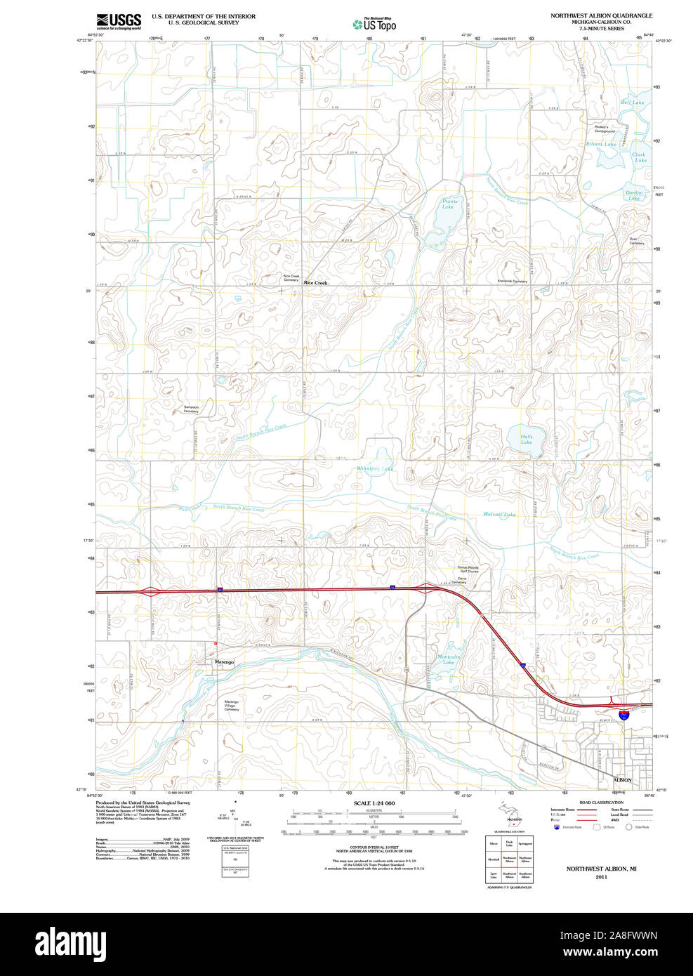 Map of albion Cut Out Stock Images & Pictures Alamy