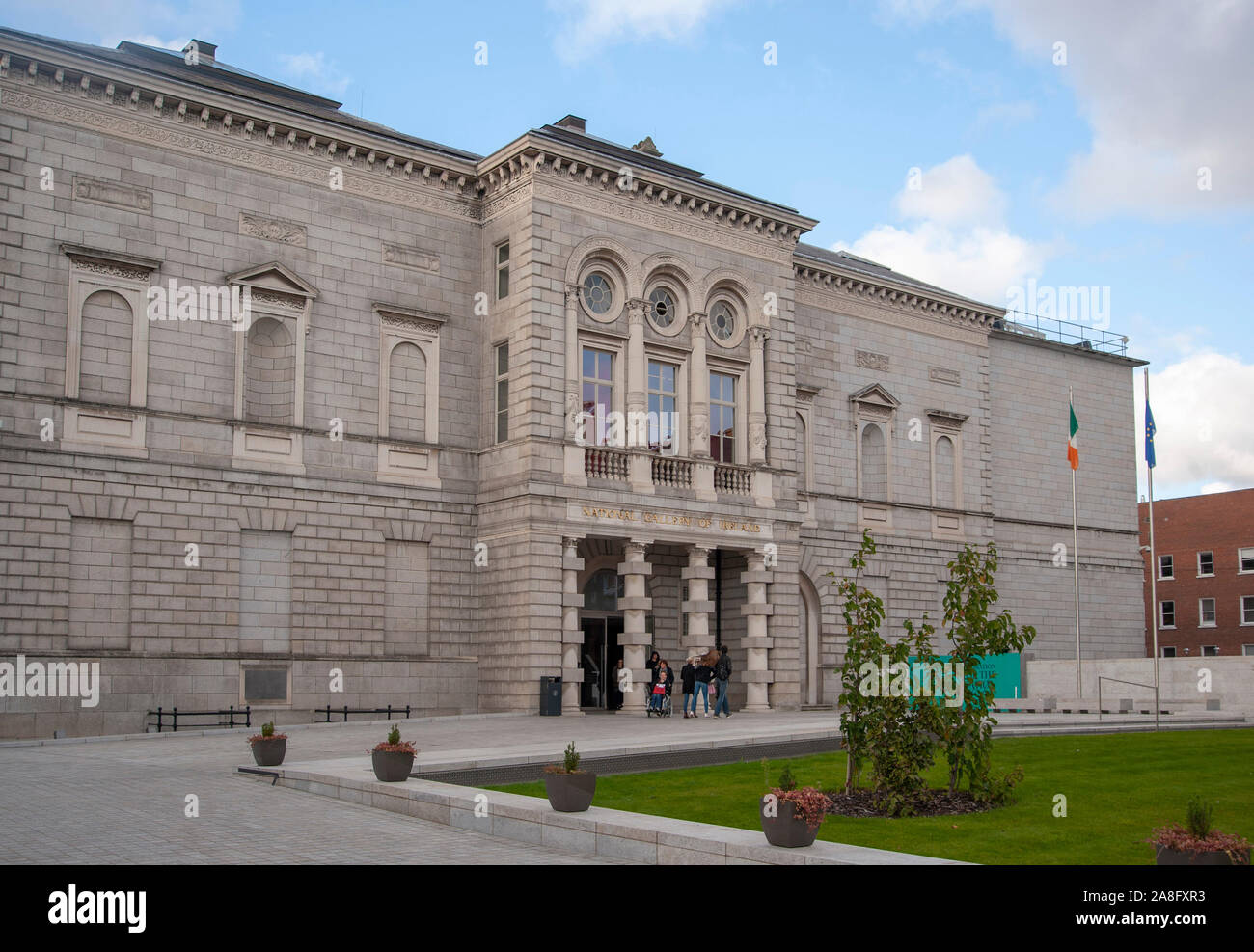 National Art Gallery of Ireland in Merrion Square Dublin Stock Photo
