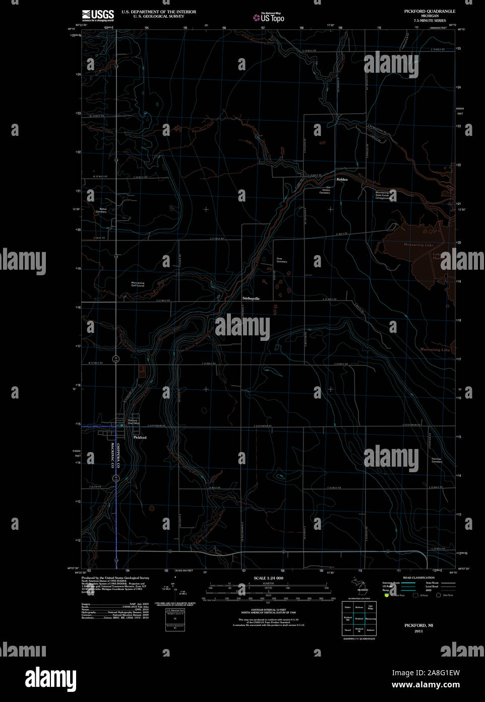 Map of pickford hires stock photography and images Alamy