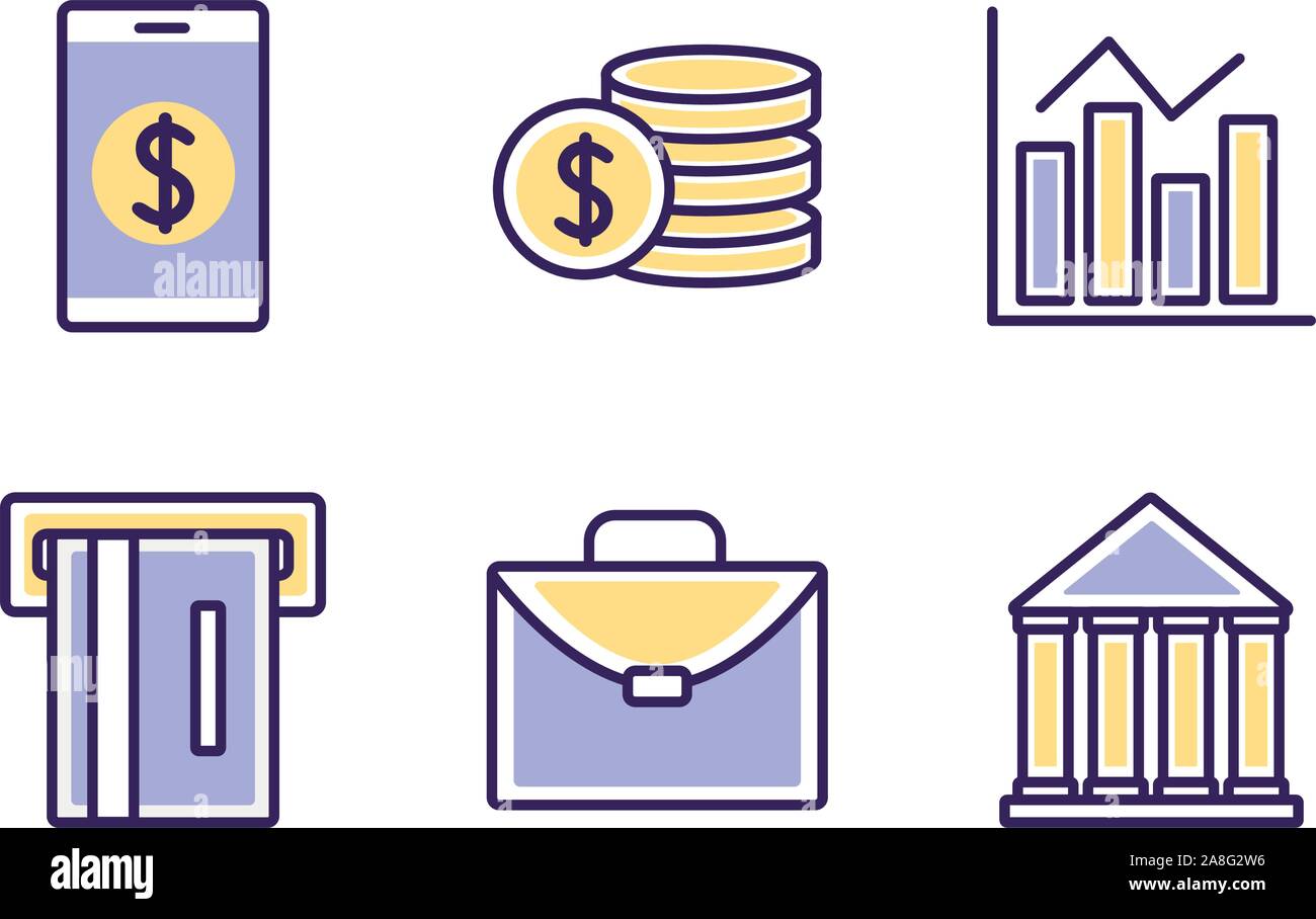 Isolated money icon set fill vector design Stock Vector Image & Art - Alamy