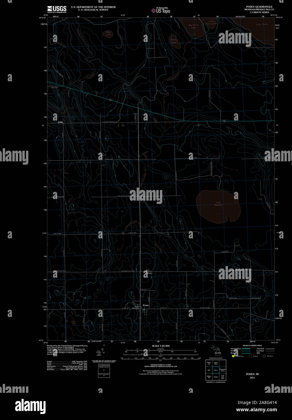 Posen map hires stock photography and images Alamy