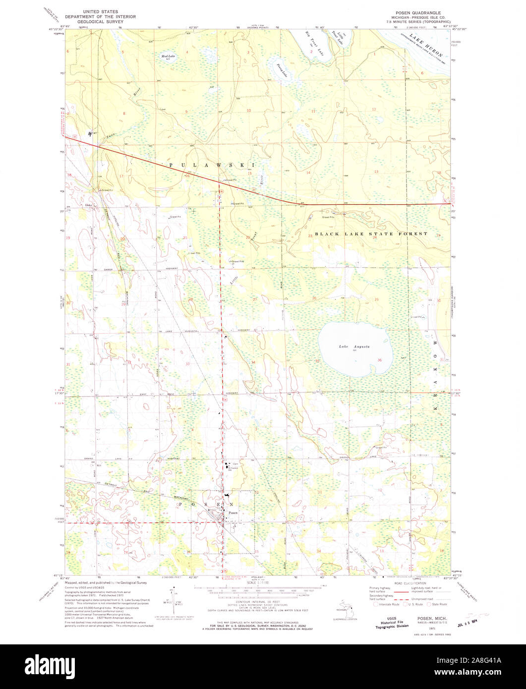 Posen map hires stock photography and images Alamy