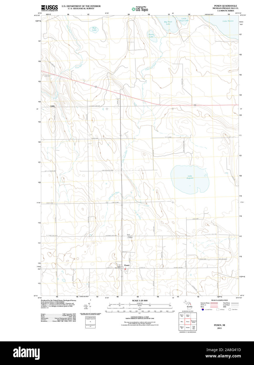Map of posen hires stock photography and images Alamy