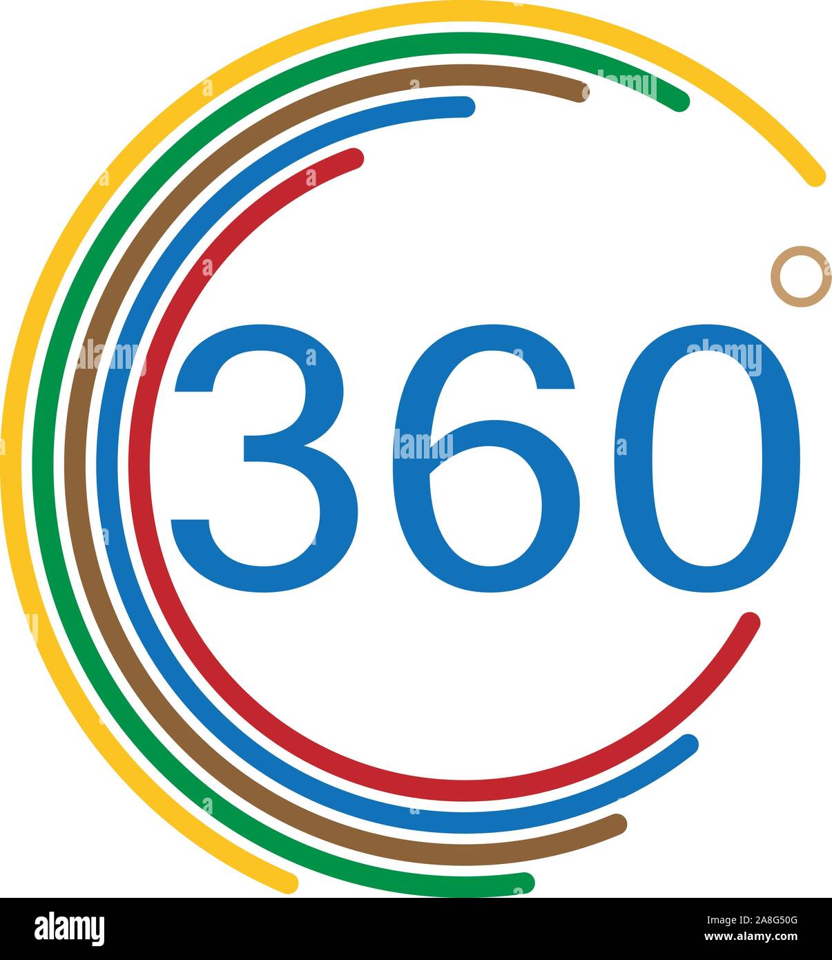 n white background. flat style. angle 360 degrees icon for your web ...