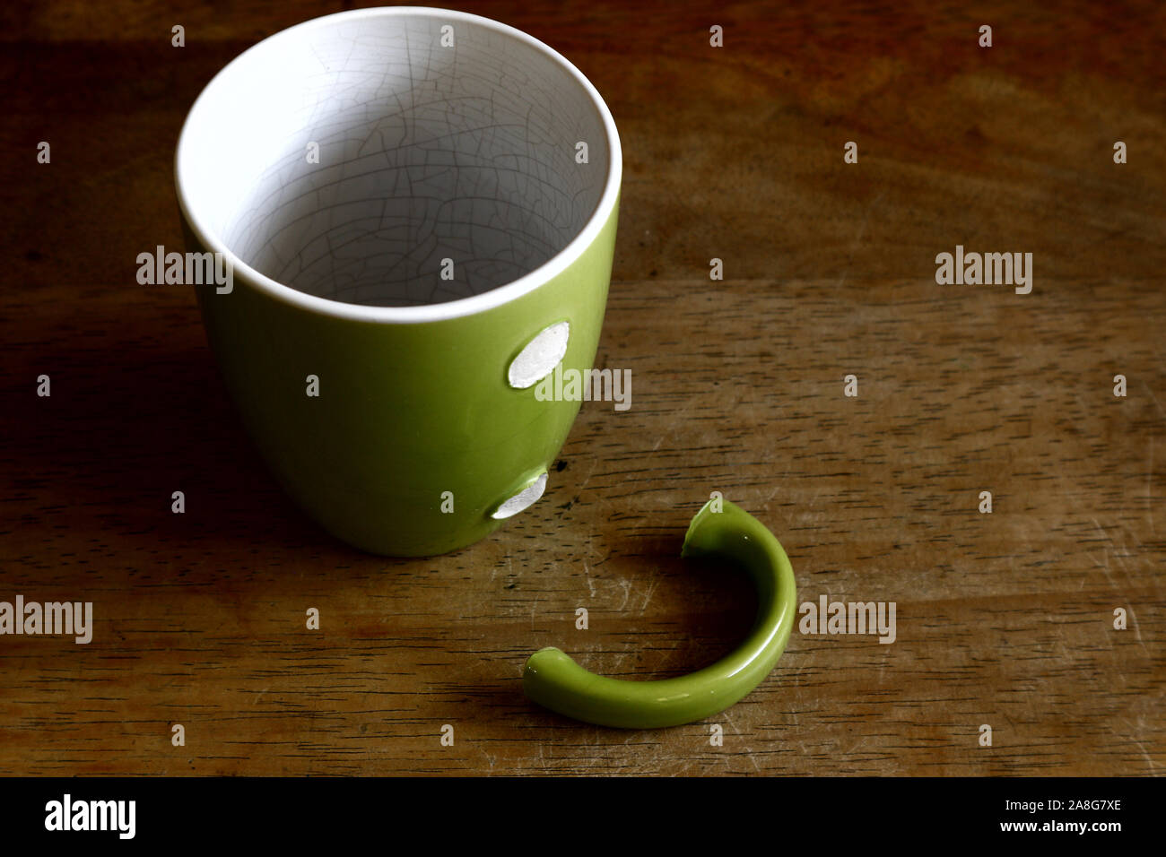 Broken Cup Tea High Resolution Stock Photography and Images Alamy