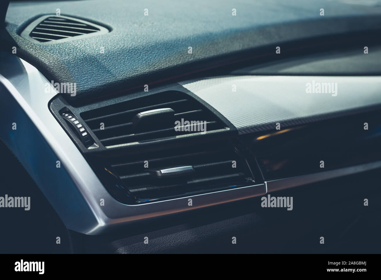air conditioning system in modern car Stock Photo Alamy