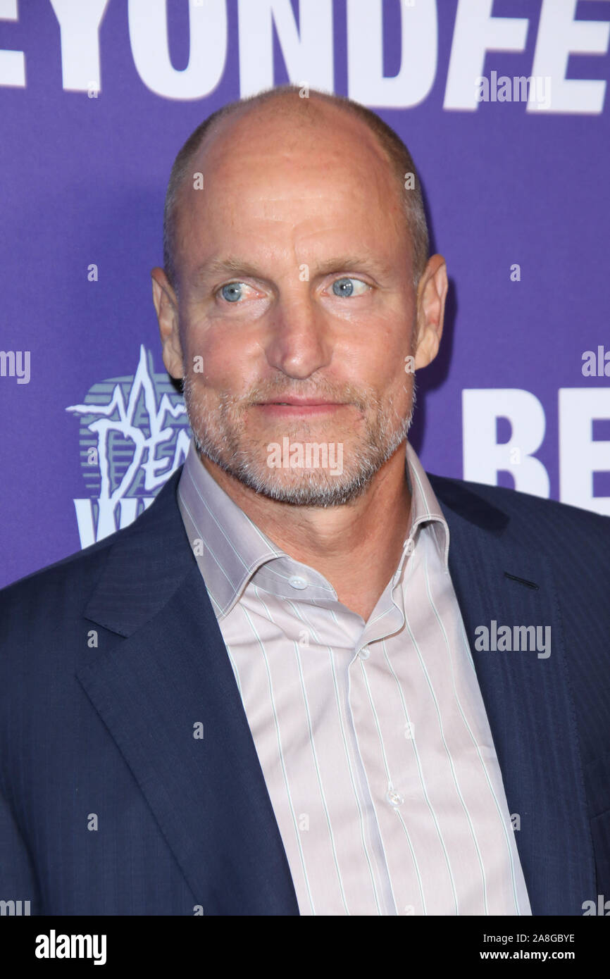 Beyond Fest 2019 - 25th Anniversary of Natural Born Killers’ Screening at the Egyptian Theatre in Hollywood, California on October 8, 2019 Featuring: Woody Harrelson Where: Los Angeles, California, United States When: 09 Oct 2019 Credit: Sheri Determan/WENN.com Stock Photo