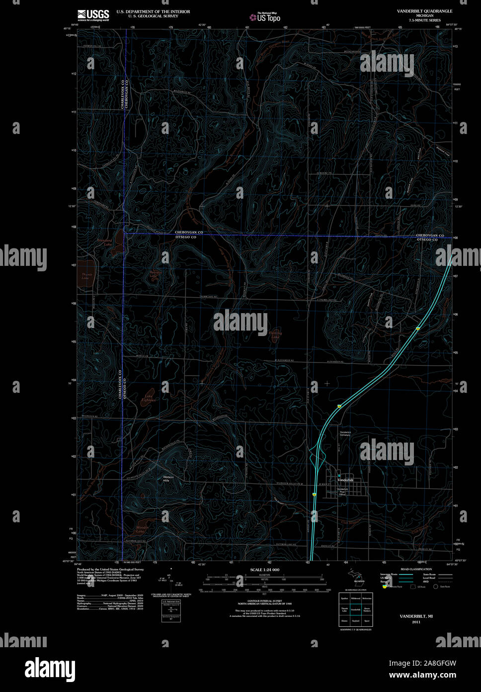 Map of vanderbilt hires stock photography and images Alamy