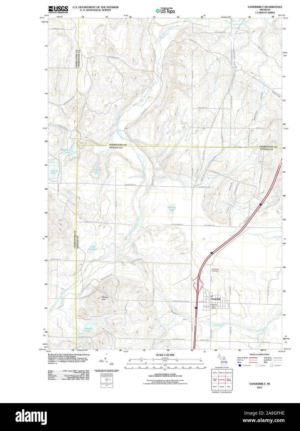 Map of vanderbilt hires stock photography and images Alamy