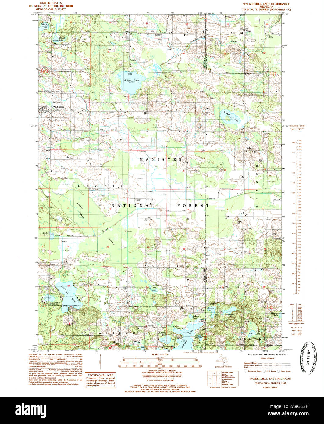 Map of walkerville hires stock photography and images Alamy
