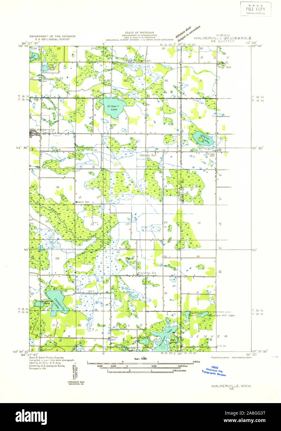 Map of walkerville hires stock photography and images Alamy